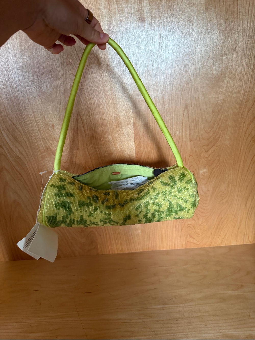 Free People beaded Barrel Handle Bag - Picture 5 of 5